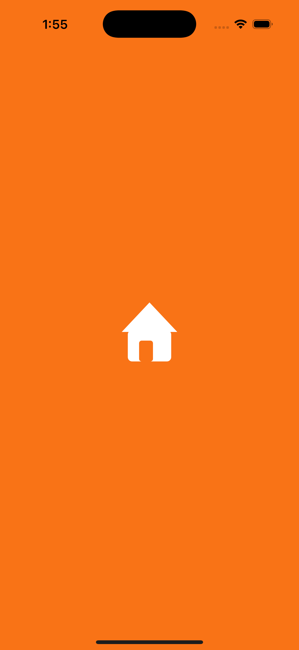 Byna app showing product categories